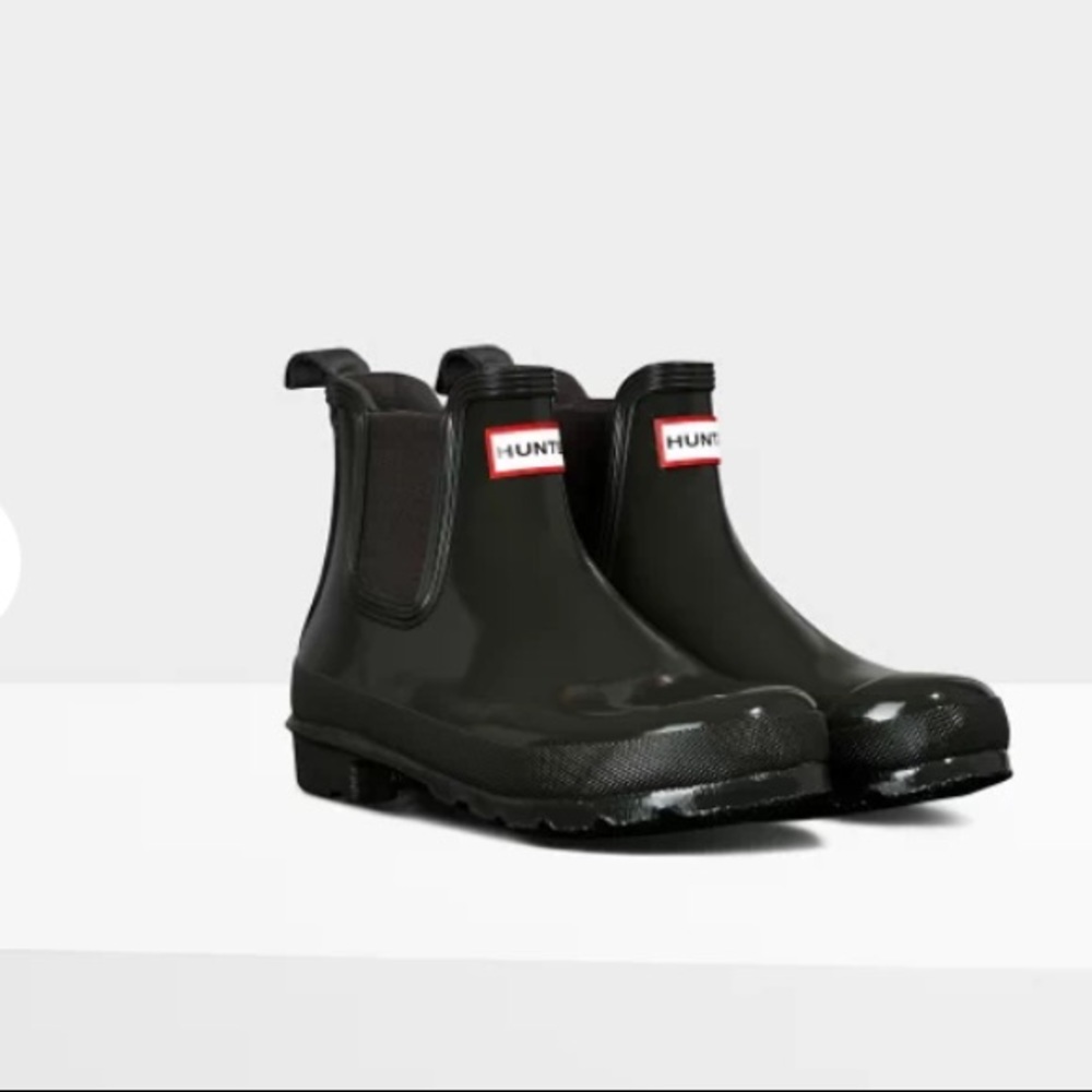 Women’s Hunter original gloss Chelsea boot